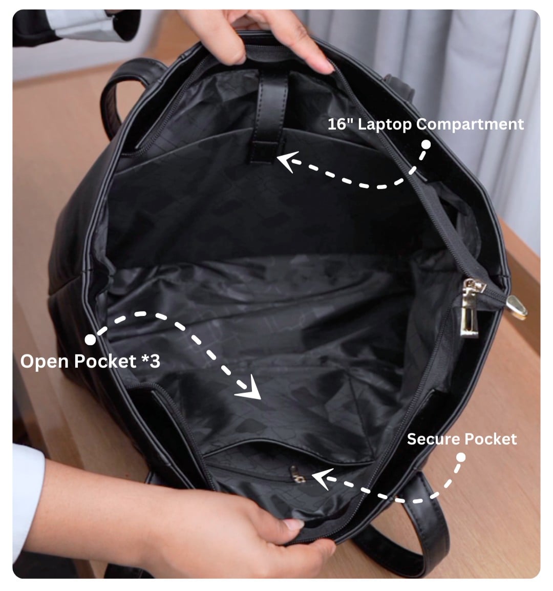 Executive Tote Detail